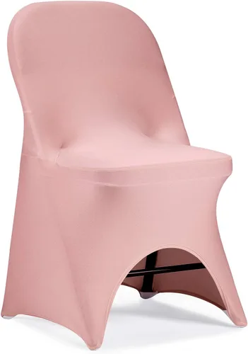 Vista 11 de Funda de silla Peomeise plegable, de elastano elástico para bodas, fiestas, banquetes, eventos