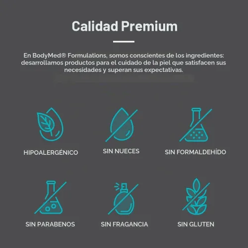 Vista 4 de BodyMed Formulations Aceite de masaje, 8 oz. – Sin fragancia, aceite totalmente natural para terapia de masaje – Certificado Leaping Bunny