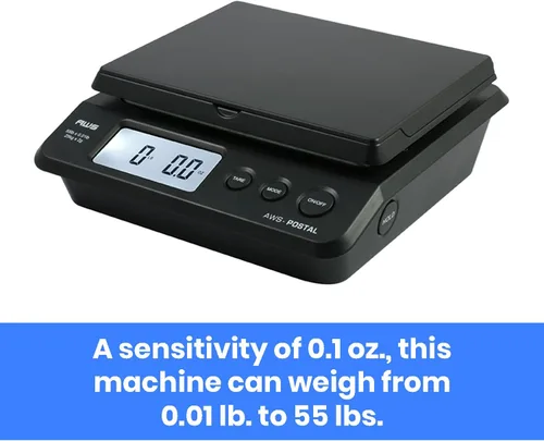 Vista 6 de American Weigh Scales báscula de mostrador negra