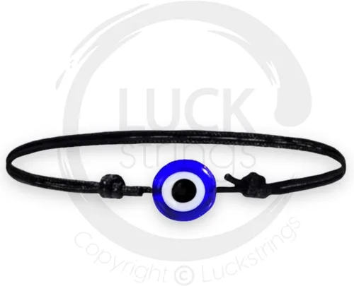 Vista 7 de Lucky Evil Eye Bracelet, Choker & Anklet – Red and Black String Protection Talisman Minimalist Mal de Ojo Jewelry for Good Luck