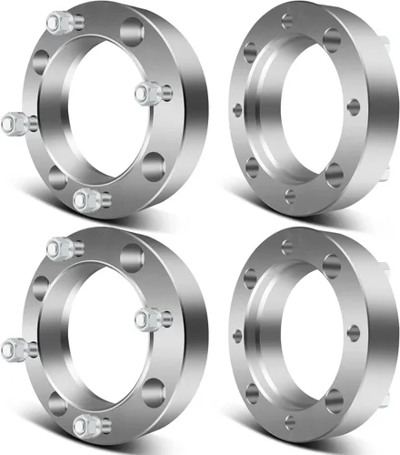 Vista 235 de SCITOO Espaciadores de rueda de 1.5 pulgadas, orificio 4x4 con adaptadores de pernos de 1/2 de 2.441 in para ClubCar Precedent para Adward 2 para EZ