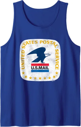 Vista 18 de USPS - Camiseta sin mangas Loewy Seal, Negro