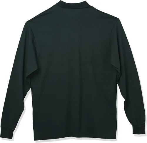 Vista 2 de Jerzees chomba manga larga de jersey para hombres M Verde bosque