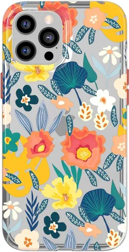 Vista 8 de Tech21 Evo Art Botanical Garden - Funda protectora para iPhone 12 Pro Max con protección contra caídas de 10 pies y ilustraciones exclusivas