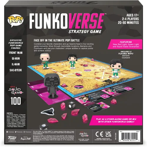Vista 2 de Funko Verse Juego del calamar 100 paquete de 4