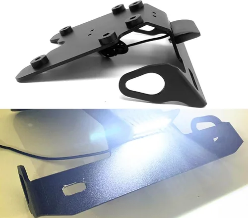 Vista 2 de Trasero de la cola ordenada/luces del titular de la matrícula/soporte eliminador de guardabarros compatible con XTZ 700 TENERE 700 T700