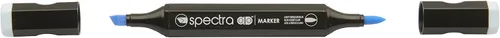 Vista 13 de AD Marker Chartpak Spectra, Tri-Nib y cepillo de doble punta, azul horizonte, 1 cada uno (S015AD)