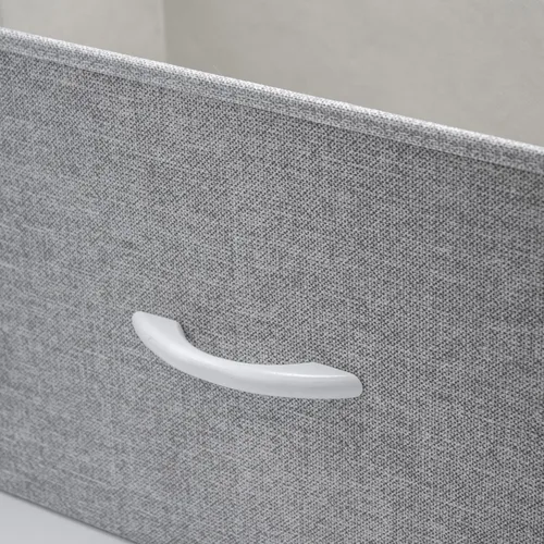 Vista 6 de Cómoda Sorbus con soporte para TV y 2 cajones de imitación de madera - Cofre elevador para televisión con almacenamiento - Mueble para dormitorio