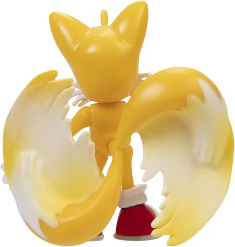 Vista 5 de Sonic The Hedgehog 2020 Wave 3 Tails Mini figura de 2.5 pulgadas [versión moderna]