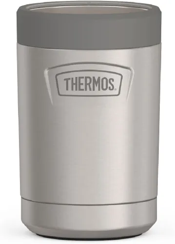 Vista 10 de THERMOS ICON SERIES, aislante delgado para latas de bebidas, 12 onzas, Glacier, acero inoxidable aislado al vacío