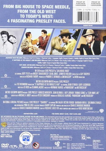 Vista 2 de 4 Film Favorites Elvis Presley Classics (Charro, It Happened at the World's Fair, Jailhouse Rock Deluxe Edition, Stay Away, Joe)