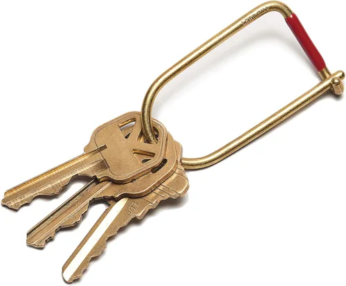 Vista 3 de Craighill Wilson Keyring - 2" Carabiner Keychain Clip, Key Ring for Car Keys, Lightweight, D Ring Key Organizer