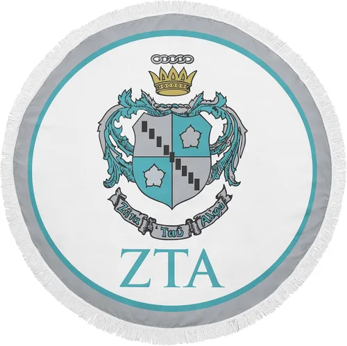 Vista 10 de Alpha Chi Omega Sorority - Toalla de playa redonda (60 pulgadas) de gran tamaño, súper absorbente, sin arena, gruesa toalla grande para piscina