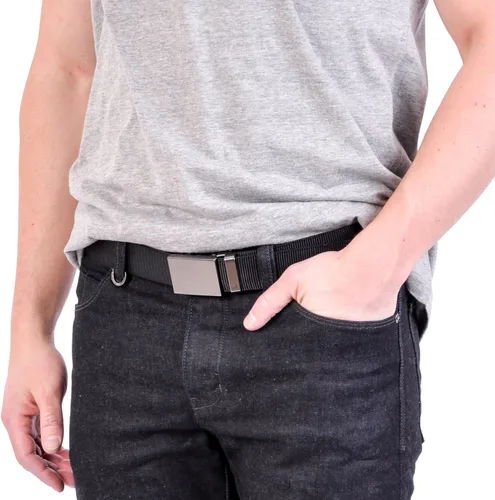 Vista 2 de Mission Belt Cinturón de trinquete de nailon para hombre, colección de nailon de 1.575 in