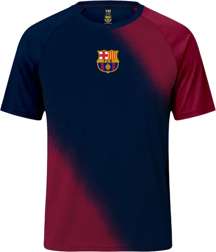 Vista 4 de Icon Sports Camiseta con licencia oficial del FC Barcelona para el Día del Juego, unisex para niños