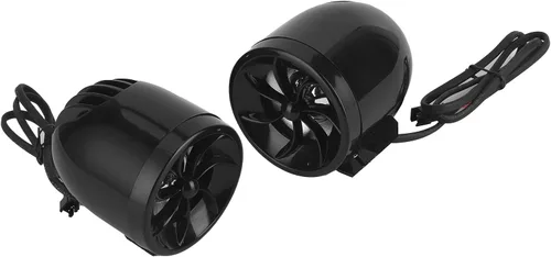 Vista 6 de Fydun Reproductor de música sonido sonido estéreo Amplificador sistema, altavoz de motocicleta, altavoz de motocicleta de 12 V, amplificador