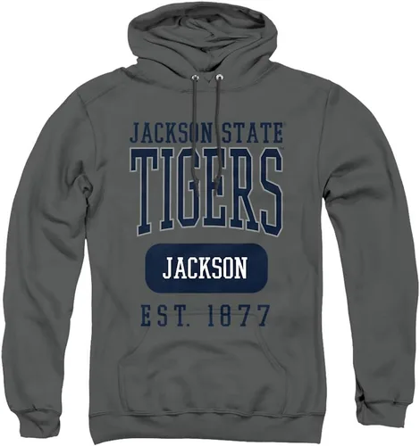 Vista 211 de LOGOVISION Colección de sudaderas con capucha unisex con diseño oficial de Collegiate Est. Date para hombres y mujeres