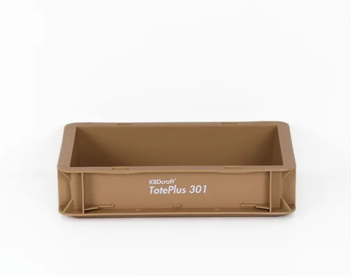 Vista 10 de Contenedor de almacenamiento apilable, caja organizadora de plástico resistente y bandeja con paredes rectas, pequeñas bolsas de plástico para Negro