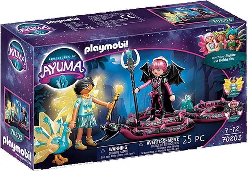 Vista 3 de Playmobil Aventuras de Ayuma Knight Fairy con Soul Animal