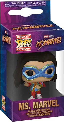 Vista 2 de Funko Pop! Llavero: Ms. Marvel - Ms. Marvel