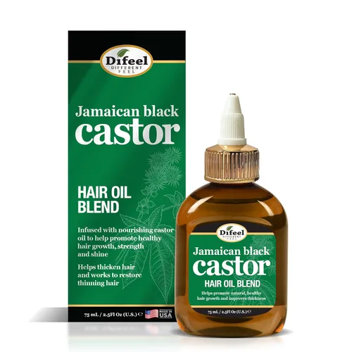 Vista 9 de Difeel Aceite de ricino negro jamaicano superior para el cabello, 7.1 onzas