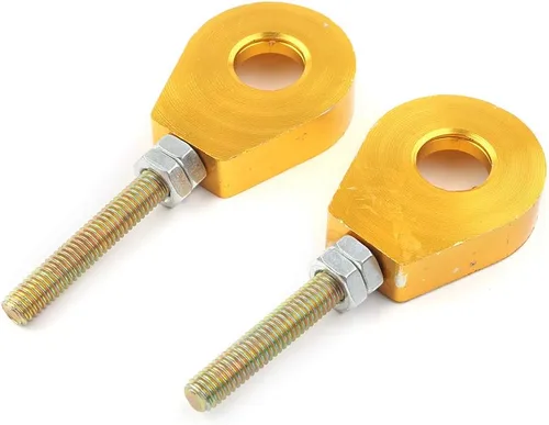 Vista 3 de Ajustadores de tensor de cadena, bloque de eje de rueda trasera, herramienta de ajuste de cadena para motocicleta china Pit Dirt Bike XR50 CRF50