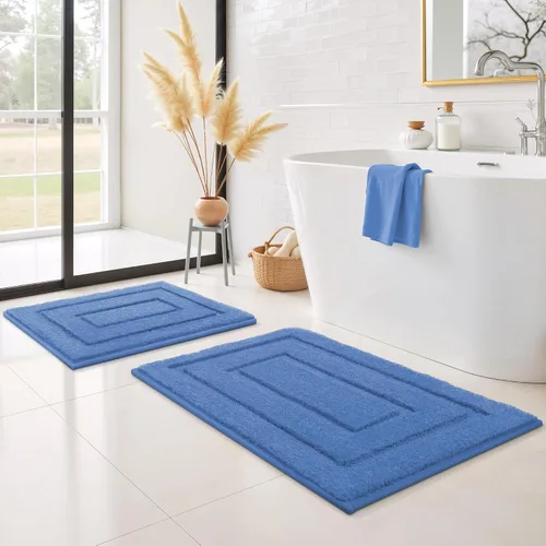 Vista 20 de GRANNY SAYS Alfombra de baño azul bebé de 16 x 24 pulgadas, alfombrilla