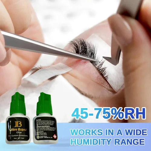 Vista 5 de Lava Lash - 1 extensión de pestañas Ibeauty Ultra Super Glue de 0.2 fl oz, pegamento de extensión de pestañas semipermanente, tiempo de secado