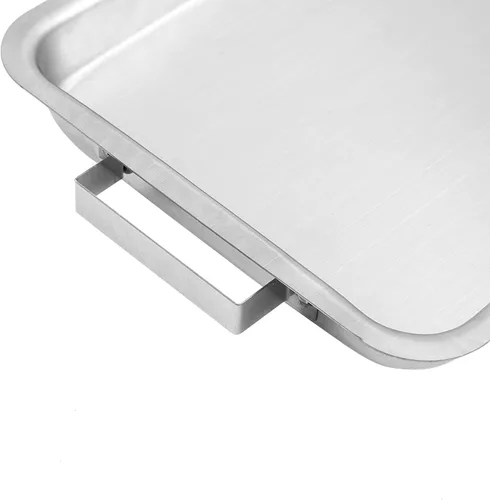 Vista 8 de Charbrofire GD4215S - Parrilla de goteo para bandeja de grasa Master Forge HW01366A-05-10-00 Bandeja de goteo ajustable con conjunto de bandeja