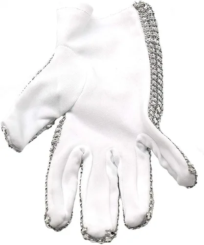 Vista 6 de Guantes de diamantes de imitación para niños espumosos guantes de lentejuelas guantes de traje para fiesta demostración Halloween regalo de Navidad