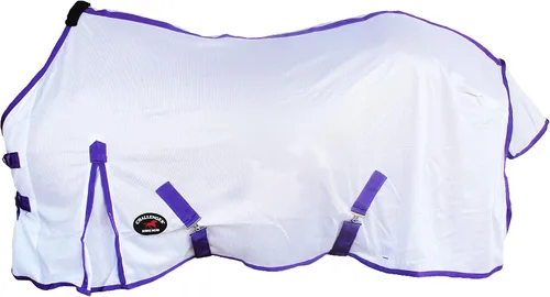 Vista 8 de Challenger Caballo Malla Verano Mosca Hoja Primavera Flujo de Aire Turquesa 7301