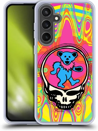 Vista 214 de Head Case Designs Funda de gel con licencia oficial de Grateful Dead Bear Trends [protección de grado militar] compatible con Google Pixel 3