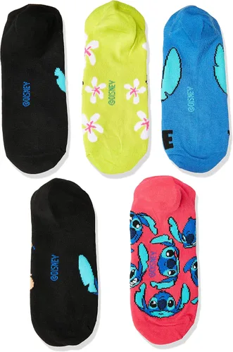 Vista 3 de Disney Paquete de 5 calcetines Lilo Stitch para mujer