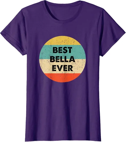 Vista 12 de Bella Name - Camiseta, Negro, S