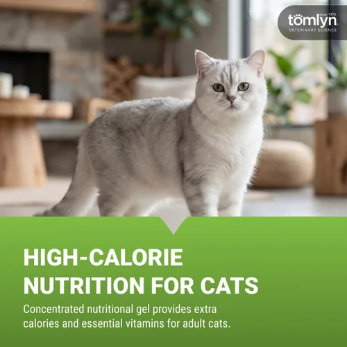 Vista 2 de Tomlyn Gel Nutricional Alto en Calorías para Gatos, (Nutri-Cal) 4.25 oz