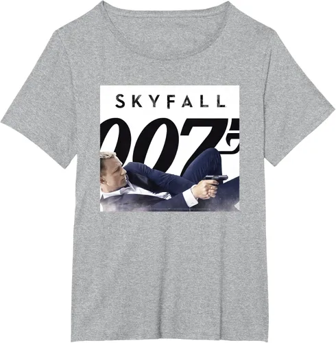 Vista 54 de Official James Bond 007 Camiseta Skyfall, Negro