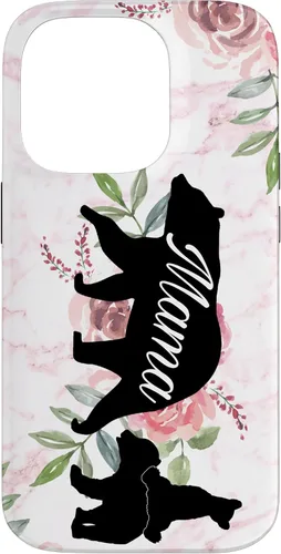 Vista 17 de Mama Bear Mom Gift Phone Holder - 2 Cubs Kiddo Mom Case for iPhone 17