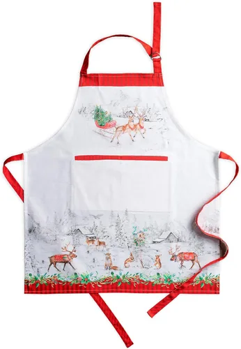 Vista 111 de Maison d' Hermine Delantales para mujer con bolsillo, 100% algodón (27.50 x 31.50 pulgadas)