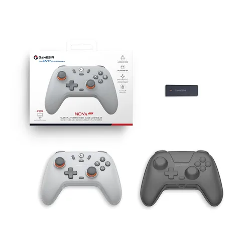 Vista 7 de GameSir Nova Lite Wireless Controller – 2.4G & Bluetooth Gamepad for Windows PC, iPhone, Android, Switch & Steam Deck – Hall Effect Triggers, Turbo