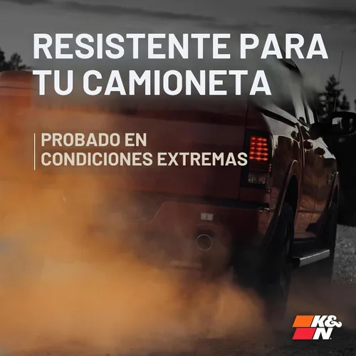 Vista 3 de K&N, 33-2233, filtro de aire de repuesto de alto rendimiento