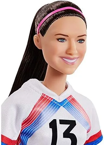 Vista 4 de Barbie Signature - Alex Morgan - Muñeca totalmente posable de edición limitada