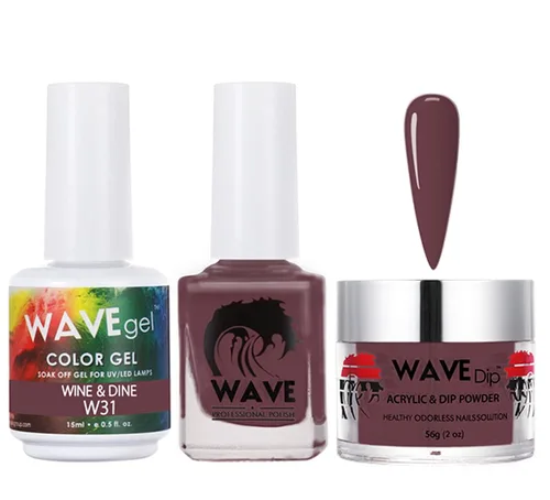 Vista 137 de WAVEGEL - Juego de gel de remojo, laca de uñas y polvo acrílico a juego - Colección Simplicity - #P109 Blizzard