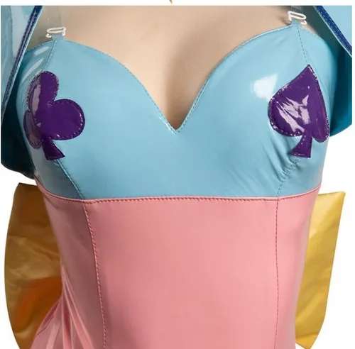 Vista 7 de Nsoking Disfraz de anime Hisoka para cosplay, traje de bikini, uniforme para mujer, traje de Halloween
