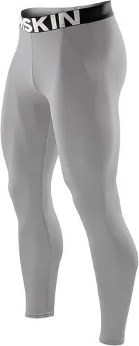 Vista 16 de DRSKIN Men’s Compression Pants (5/4/3 Pack) Quick Dry Tights Leggings Sports Baselayer Running Gym Workout Negro