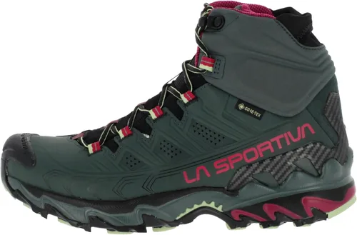 Vista 2 de La Sportiva Tenis de senderismo Ultra Raptor II Mid GTX para hombre Carbón Cerise 915