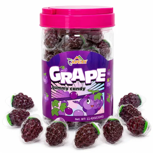 Vista 10 de Apexy Mixed Planets - Dulces Gomosos con Centro Líquido Afrutado Sin Grasa, Divertidos y Deliciosos Dulces Temáticos del Espacio Ideales