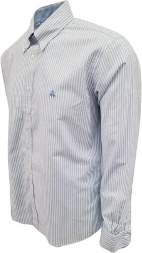Vista 3 de Brooks Brothers Regent Fit All Cotton The Original Polo con botones para hombre
