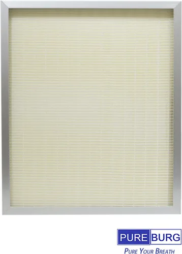 Vista 3 de PUREBURG Filtro de repuesto F301H compatible con BlueDri 550 Air Scrubber AS-550, paquete de 2 unidades H13 HEPA 19 x 16 x 2 Air Clean