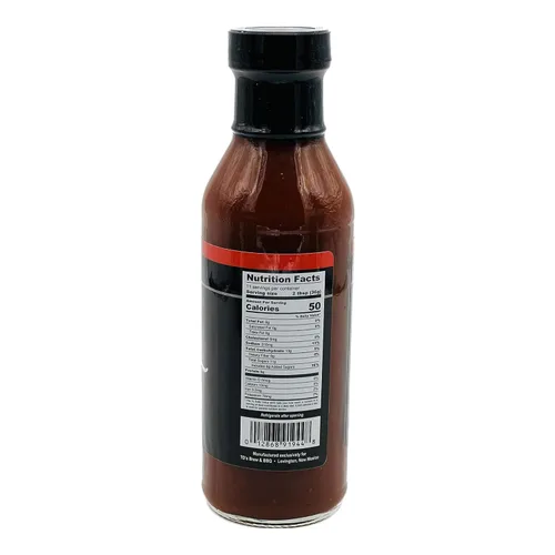 Vista 4 de TD's Brew & BBQ "ATOMIC PINEAPPLE" Salsa/tds brew y barbacoa/piña/chile/salsa de barbacoa/salteado/dulce y picante