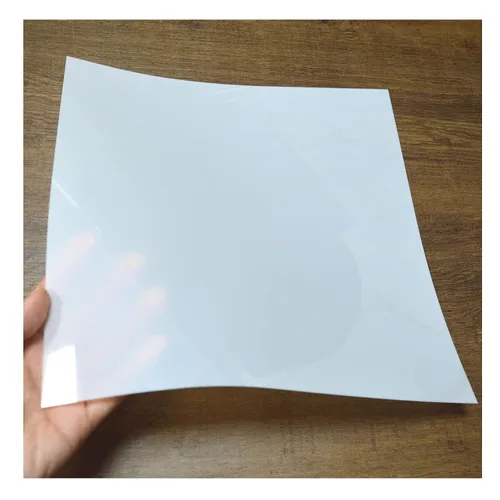 Vista 7 de BANLTRE 12 hojas de lámina de Mylar de 7.5 mil, 12 x 12 pulgadas, lámina de PET translúcida lechosa en blanco para hacer plantillas para máquinas